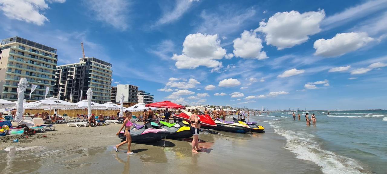 Mamaia Nord Seaside Apartment ナボダリ エクステリア 写真